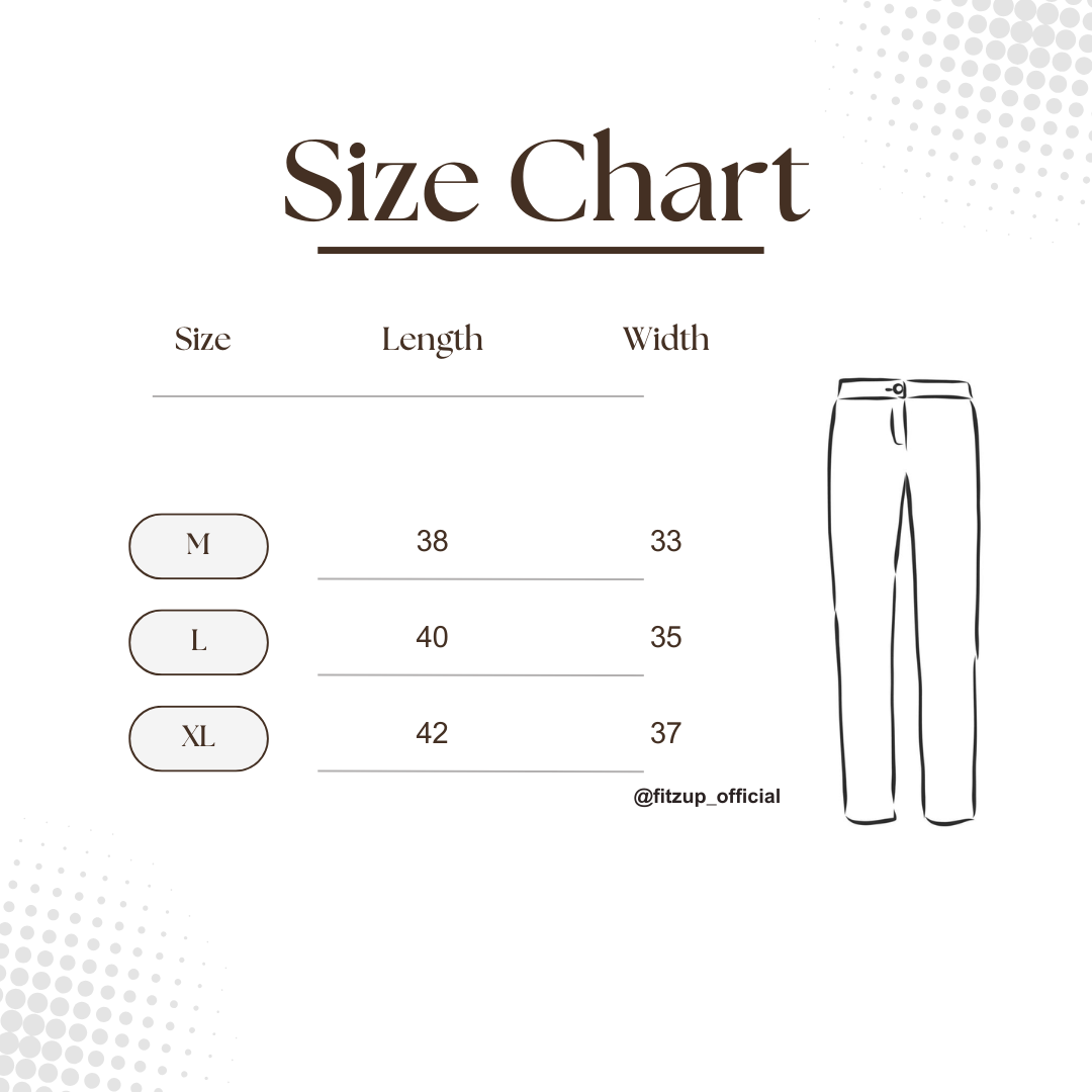 Fitzup China Fabric Pro Trouser (Adidas-Style)